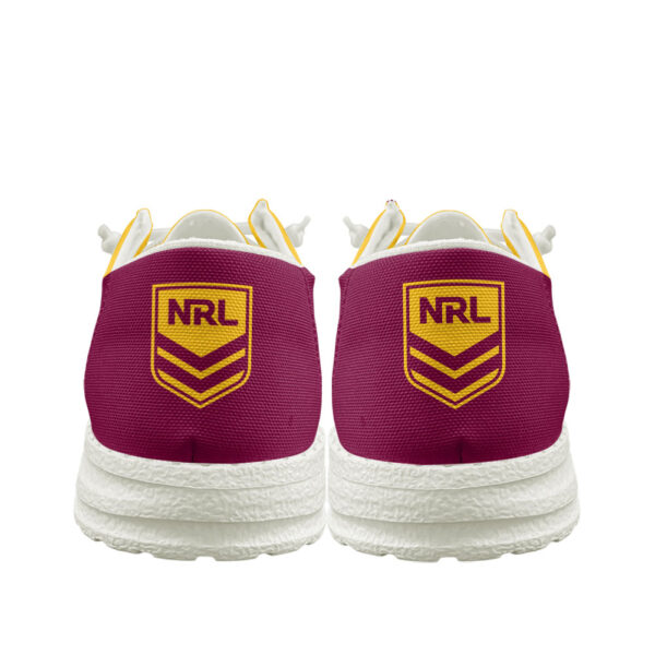 Tubopro Brisbane Broncos Personalized Hey Dude Shoes For Men And Women - Image 5