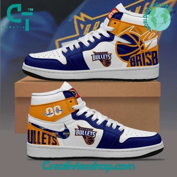 Tubopro Brisbane Bullets AJ1 High Sneakers Shoes For Men And Women