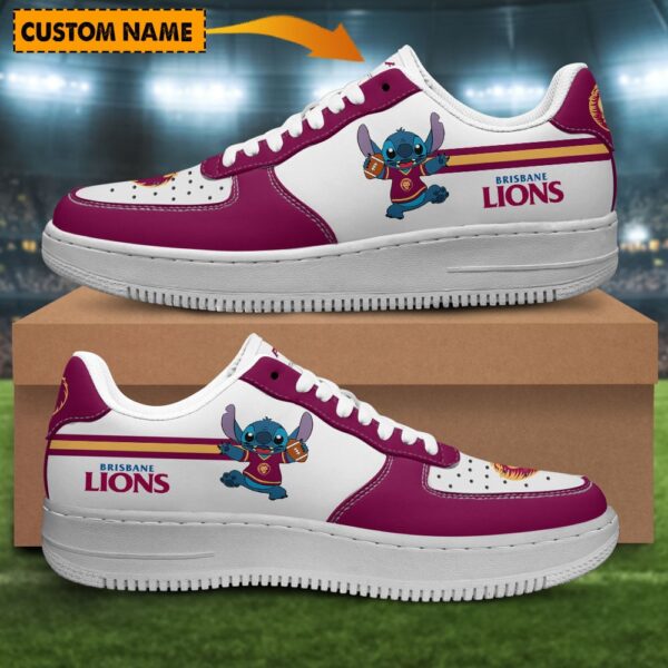 Tubopro Brisbane Lions Air Low-Top Sneakers Shoes For Men And Women