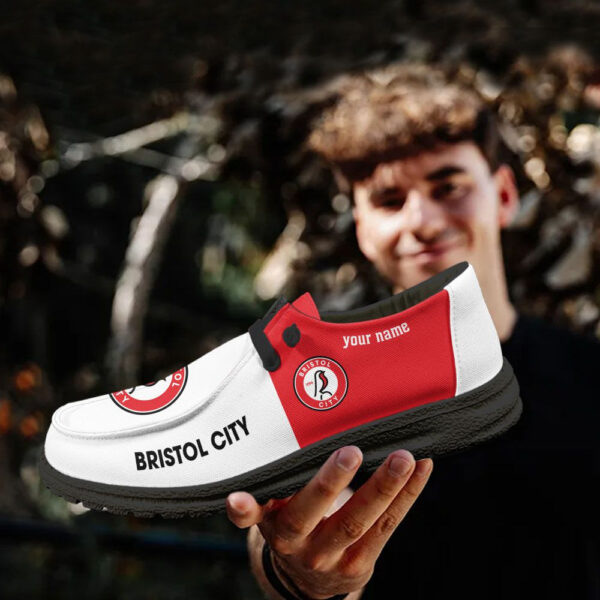 Tubopro Bristol City Personalized Hey Dude Shoes For Men And Women - Image 4