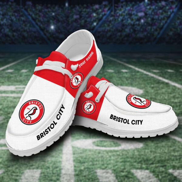 Tubopro Bristol City Personalized Hey Dude Shoes For Men And Women