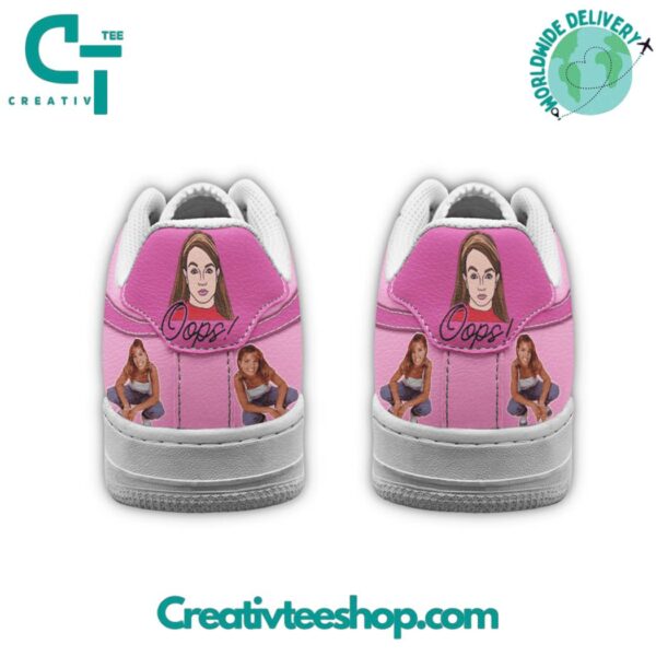 Tubopro Britney Spears Air Low-Top Sneakers Shoes For Men And Women - Image 3