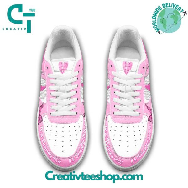 Tubopro Britney Spears Air Low-Top Sneakers Shoes For Men And Women - Image 2