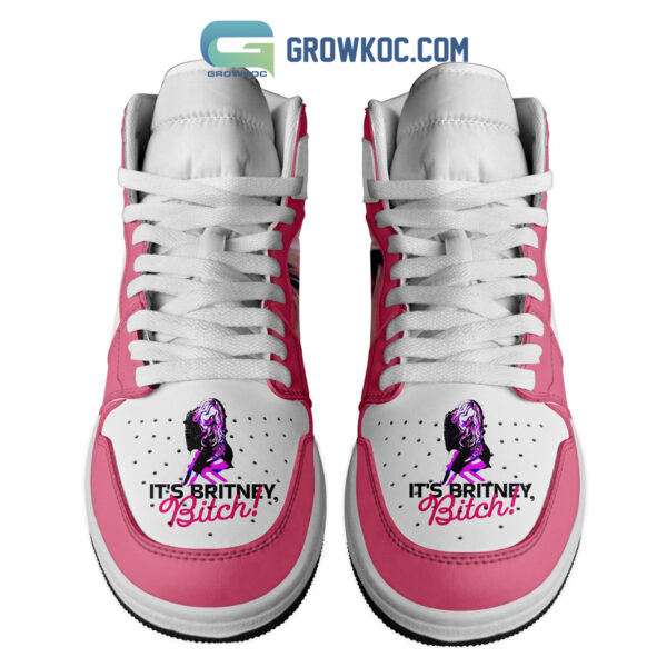 Tubopro Britney Spears AJ1 High Sneakers Shoes For Men And Women - Image 2