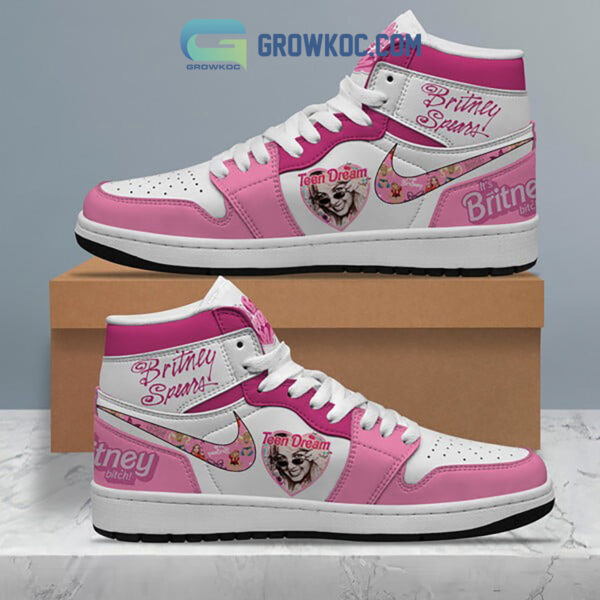 Tubopro Britney Spears AJ1 High Sneakers Shoes For Men And Women