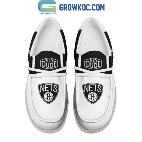 Tubopro Brooklyn Nets Personalized Hey Dude Shoes For Men And Women - Image 5