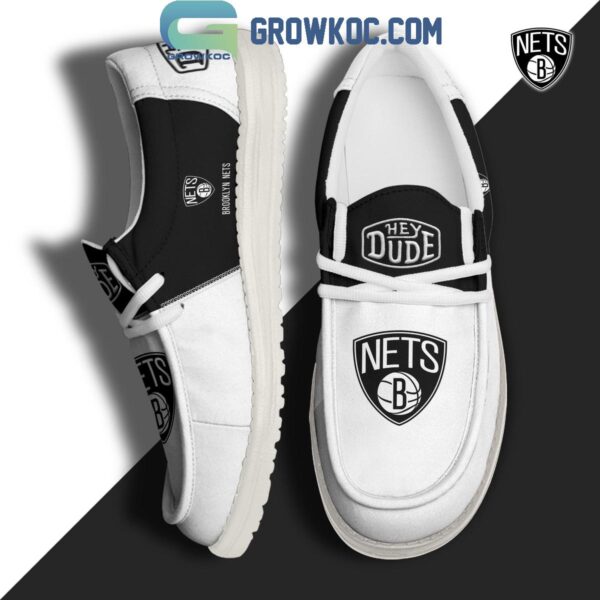 Tubopro Brooklyn Nets Personalized Hey Dude Shoes For Men And Women
