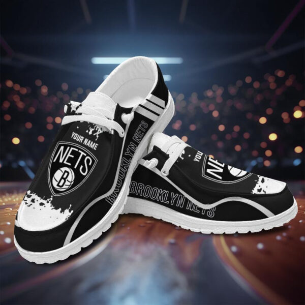 Tubopro Brooklyn Netss Hey Dude Shoes For Men And Women