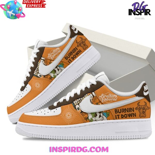 Tubopro Brothers Osborne Burnin It Down Air Low-Top Sneakers Shoes For Men And Women - Image 2