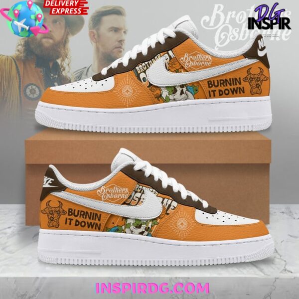 Tubopro Brothers Osborne Burnin It Down Air Low-Top Sneakers Shoes For Men And Women