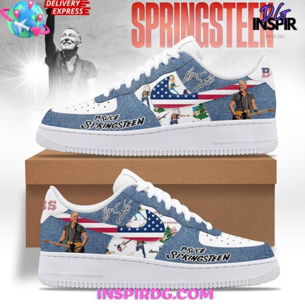 Tubopro Bruce Springsteen Air Low-Top Sneakers Shoes For Men And Women