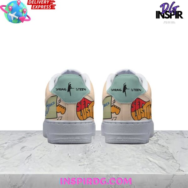 Tubopro Bruce Springsteen Air Low-Top Sneakers Shoes For Men And Women - Image 4