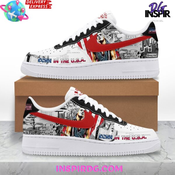 Tubopro Bruce Springsteen Air Low-Top Sneakers Shoes For Men And Women - Image 2