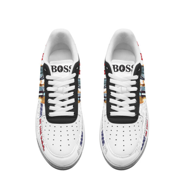 Tubopro Bruce Springsteen Air Low-Top Sneakers Shoes For Men And Women - Image 2