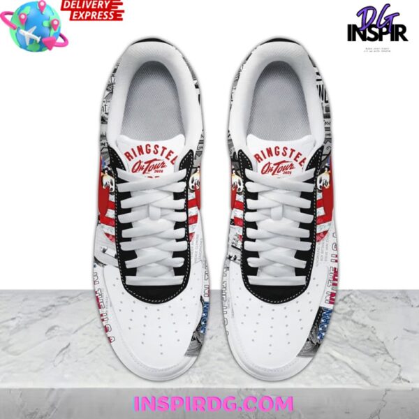 Tubopro Bruce Springsteen Air Low-Top Sneakers Shoes For Men And Women - Image 4