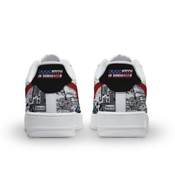 Tubopro Bruce Springsteen Air Low-Top Sneakers Shoes For Men And Women - Image 3