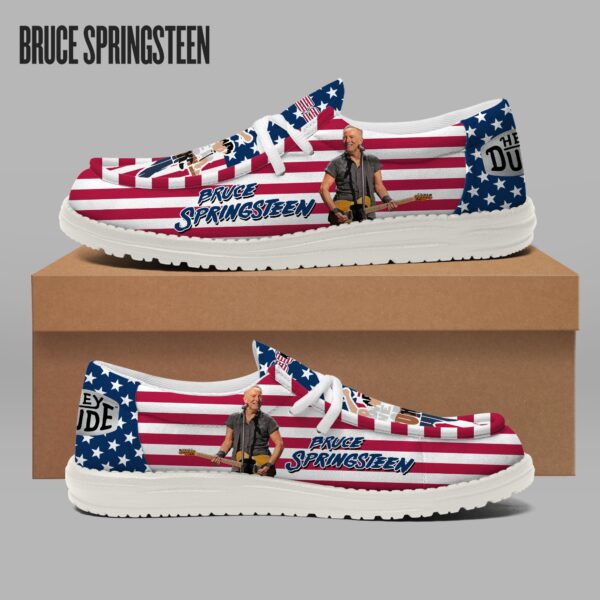 Tubopro Bruce Springsteen Personalized Hey Dude Shoes For Men And Women