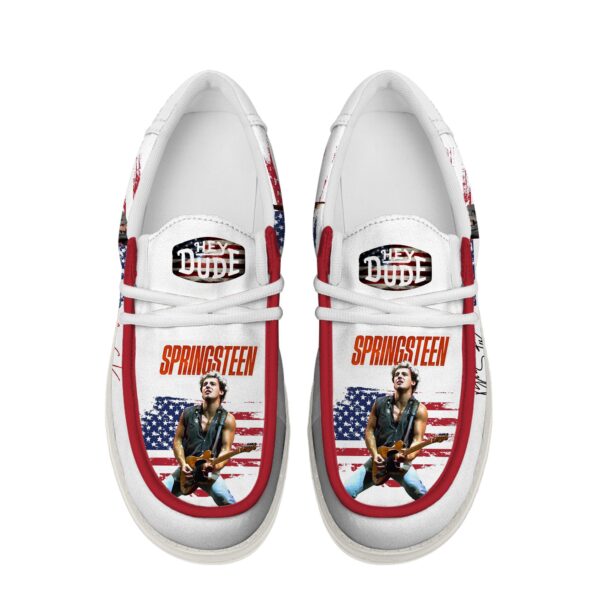 Tubopro Bruce Springsteen Personalized Hey Dude Shoes For Men And Women - Image 3