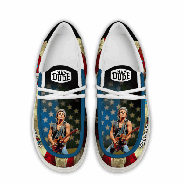 Tubopro Bruce Springsteen Personalized Hey Dude Shoes For Men And Women - Image 2