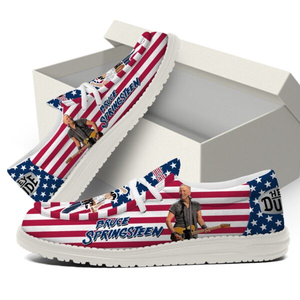 Tubopro Bruce Springsteen Personalized Hey Dude Shoes For Men And Women - Image 4