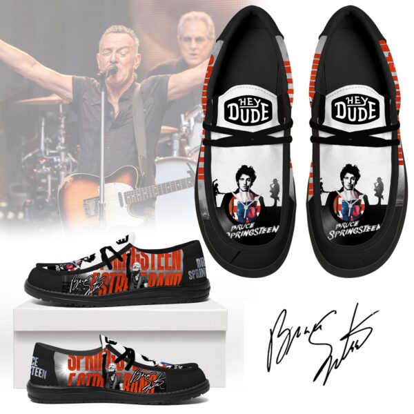 Tubopro Bruce Springsteen Personalized Hey Dude Shoes For Men And Women