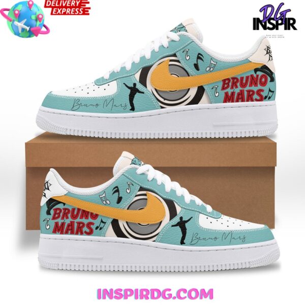 Tubopro Bruno Mars 24K Magic Air Low-Top Sneakers Shoes For Men And Women - Image 2