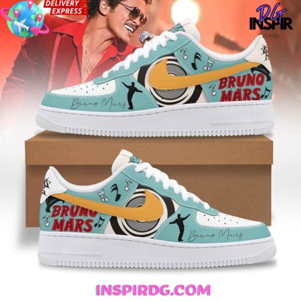 Tubopro Bruno Mars 24K Magic Air Low-Top Sneakers Shoes For Men And Women
