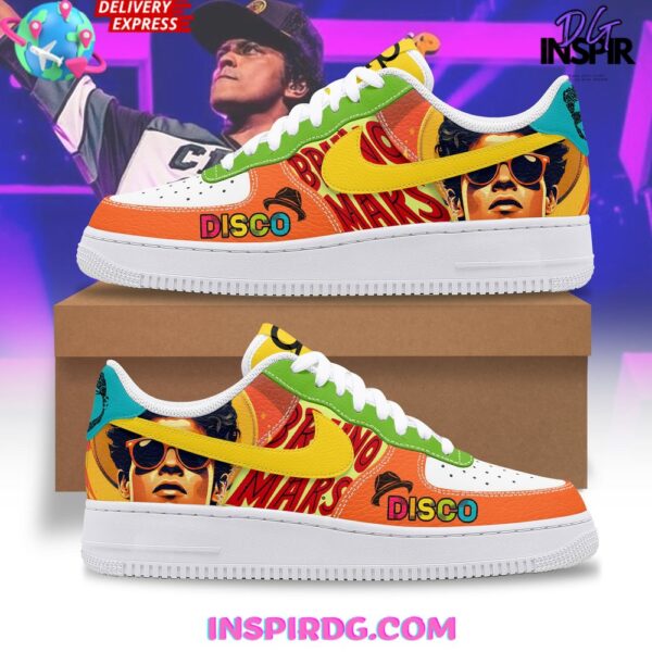 Tubopro Bruno Mars Disco Fever Air Low-Top Sneakers Shoes For Men And Women