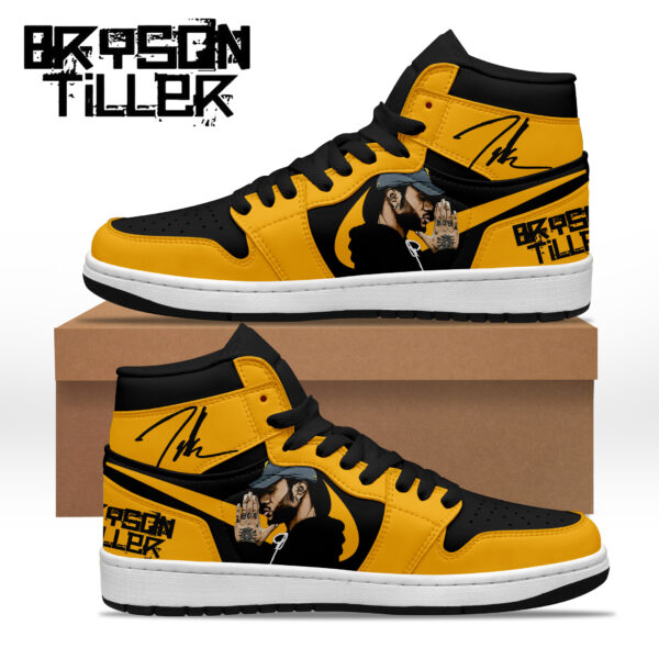 Tubopro Bryson Tiller AJ1 High Sneakers Shoes For Men And Women