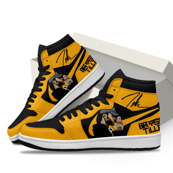 Tubopro Bryson Tiller AJ1 High Sneakers Shoes For Men And Women - Image 3