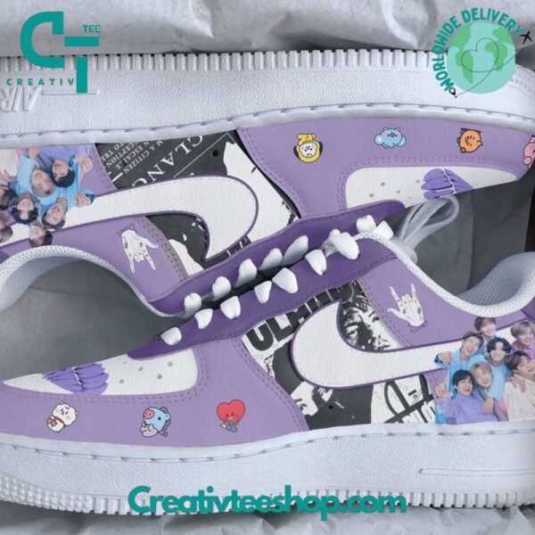 Tubopro BTS Air Low-Top Sneakers Shoes For Men And Women - Image 3