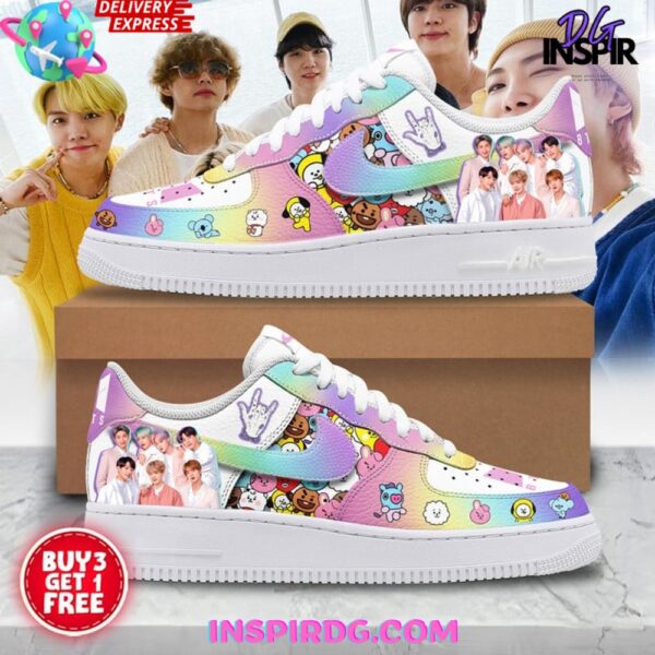 Tubopro BTS Dynamite Air Low-Top Sneakers Shoes For Men And Women - Image 2