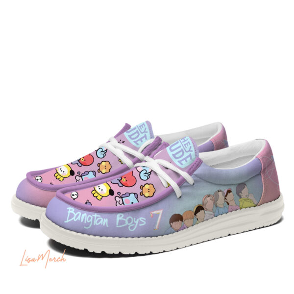 Tubopro BTS Hey Dude Shoes For Men And Women - Image 2