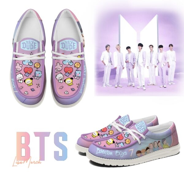 Tubopro BTS Hey Dude Shoes For Men And Women