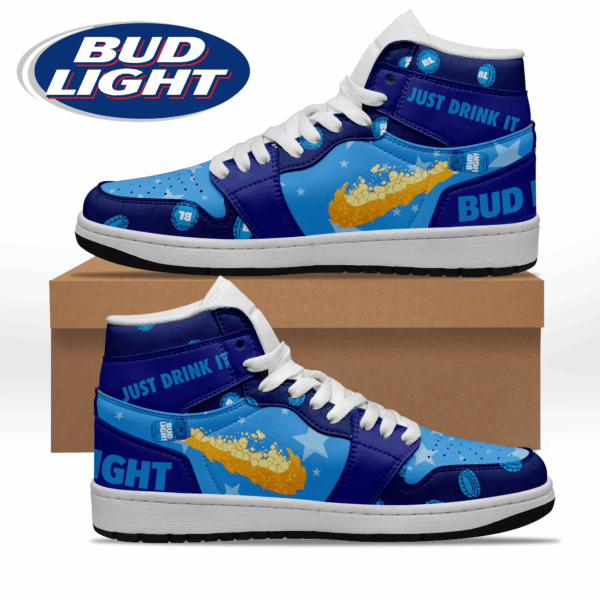 Tubopro Bud Light AJ1 High Sneakers Shoes For Men And Women