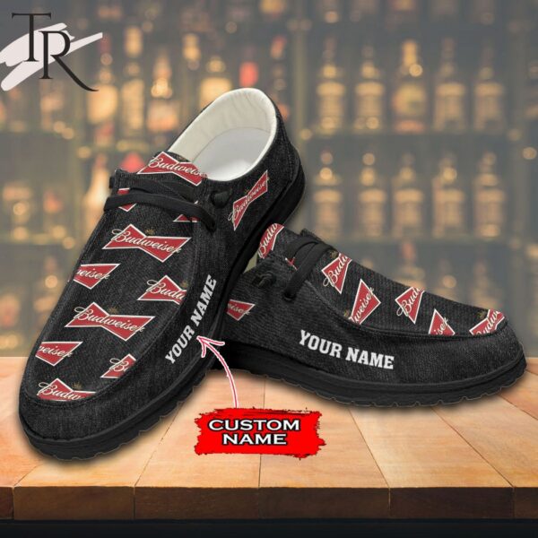 Tubopro Budweiser Personalized Hey Dude Shoes For Men And Women - Image 4