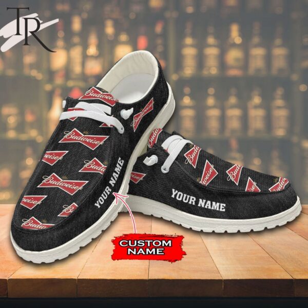 Tubopro Budweiser Personalized Hey Dude Shoes For Men And Women