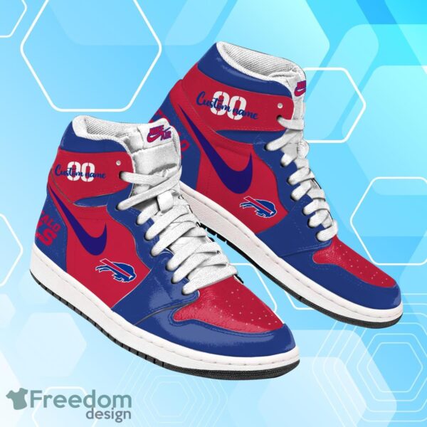 Tubopro Buffalo Bills AJ1 High Sneakers Shoes For Men And Women - Image 2