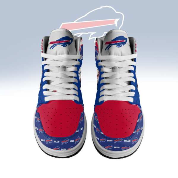 Tubopro Buffalo Bills AJ1 High Sneakers Shoes For Men And Women - Image 2