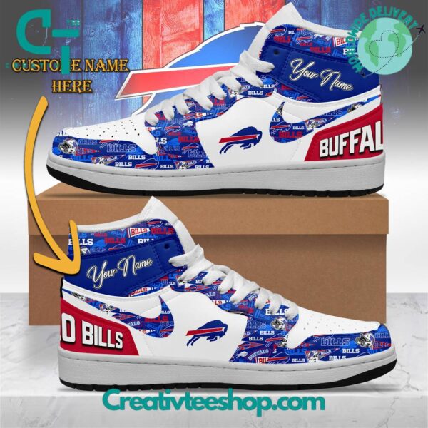 Tubopro Buffalo Bills AJ1 High Sneakers Shoes For Men And Women