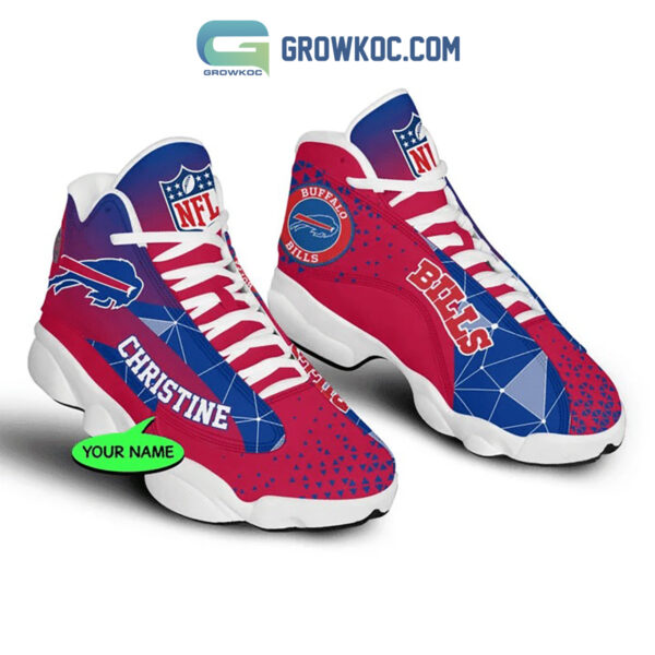 Tubopro Buffalo Bills AJ13 Sneakers Shoes For Men And Women - Image 2