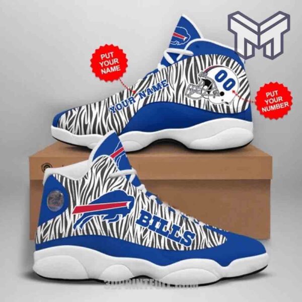 Tubopro Buffalo Bills AJ13 Sneakers Shoes For Men And Women