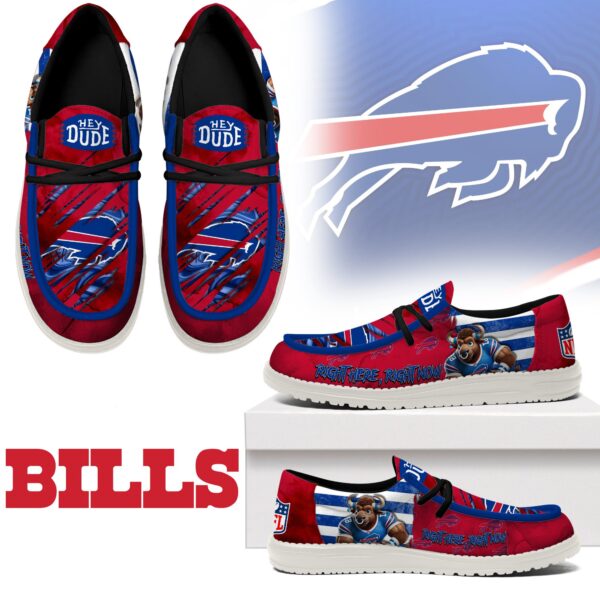 Tubopro Buffalo Bills Personalized Hey Dude Shoes For Men And Women