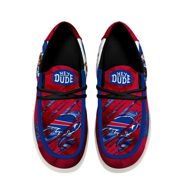 Tubopro Buffalo Bills Personalized Hey Dude Shoes For Men And Women - Image 3