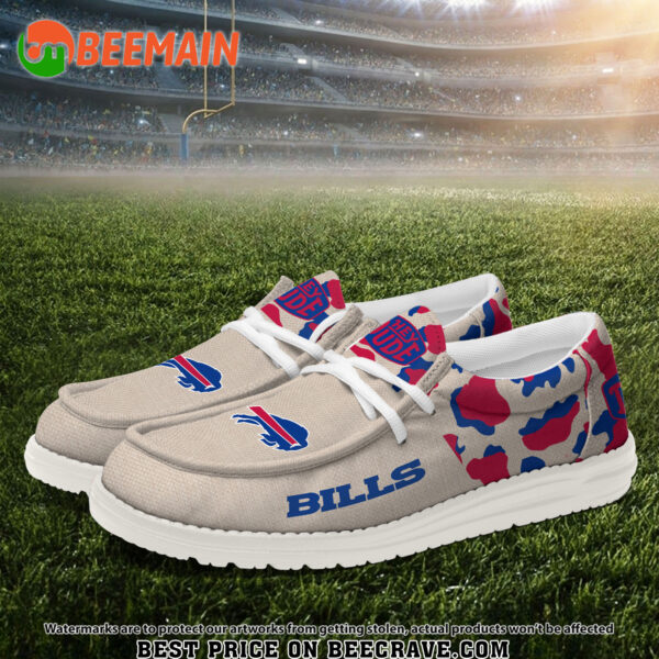Tubopro Buffalo Bills Hey Dude Shoes For Men And Women - Image 2
