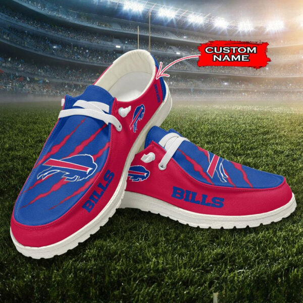 Tubopro Buffalo Bills Hey Dude Shoes For Men And Women - Image 2