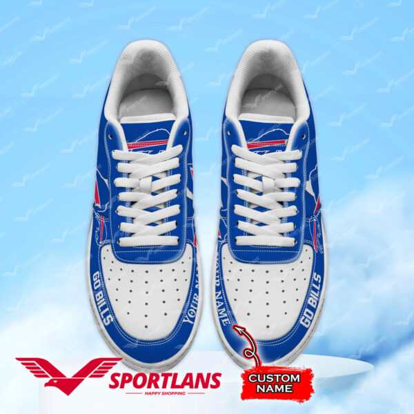 Tubopro Buffalo Bills NFL Air Low-Top Sneakers Shoes For Men And Women - Image 2