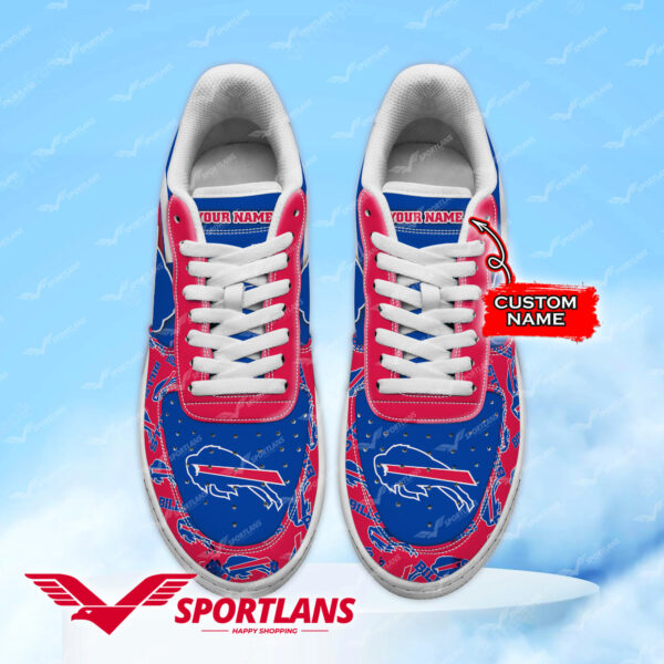 Tubopro Buffalo Bills NFL Air Low-Top Sneakers Shoes For Men And Women - Image 2