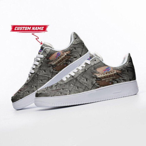 Tubopro Buffalo Bills NFL Air Low-Top Sneakers Shoes For Men And Women - Image 2