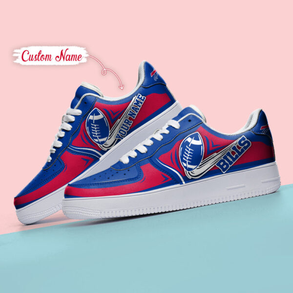 Tubopro Buffalo Bills NFL Air Low-Top Sneakers Shoes For Men And Women - Image 4